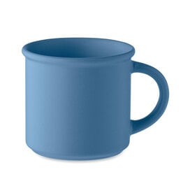 Vintage matte mok 300 ml Cupage met logo bedrukken DeBle