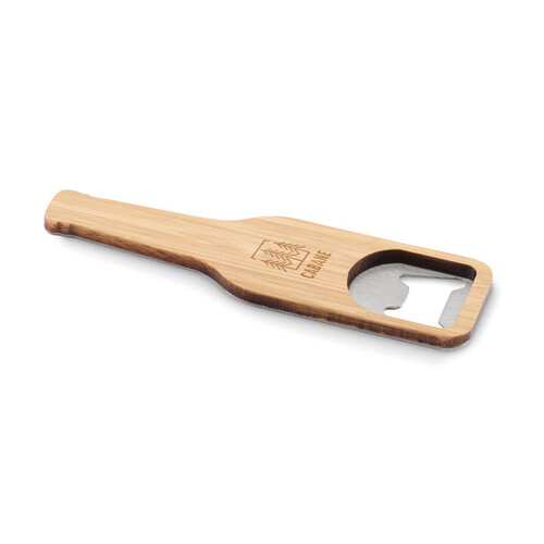 Buper Bamboe flesopener (MO2475) met logo