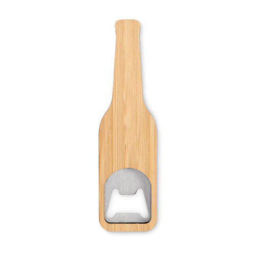 Buper Bamboe flesopener (MO2475) met logo