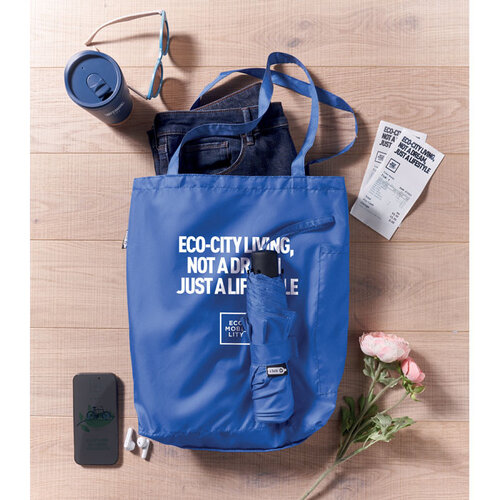 Seattle 21 inch RPET paraplu set (MO2476) met logo