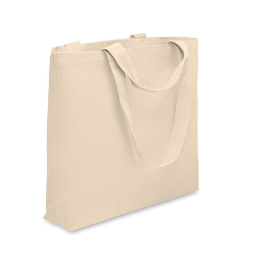 Maldi Beach canvas strandtas 320 g/m2 met logo bedrukking DeBle gerecyclede shopper relatiegeschenk NL BE