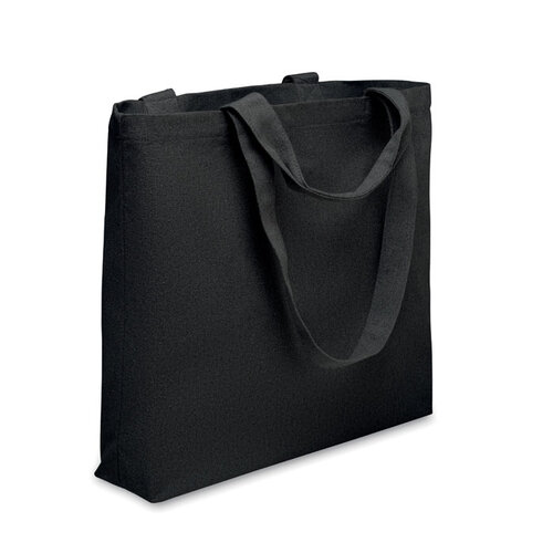 Maldi Beach canvas strandtas 320 g/m2 met logo bedrukking DeBle gerecyclede shopper relatiegeschenk NL BE