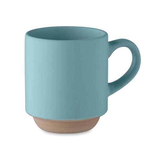 Stapelbare mok 170 ml Cerack met logo bedrukken DeBle