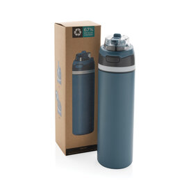 DeBle Omni Sip RCS gerecyclede RVS waterfles 720 ml bedrukken met logo