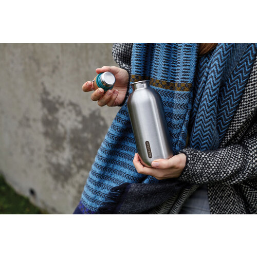 Black+Blum Stalen Water Fles 600 ml P439.1233 bedrukken met logo DeBle