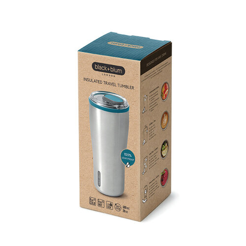 Black+Blum geïsoleerde reisbeker 600 ml P439.1433 bedrukken met logo DeBle