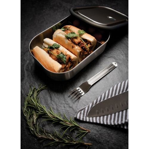 Black+Blum RVS Lunchbox Groot P439.0033 bedrukken met logo DeBle