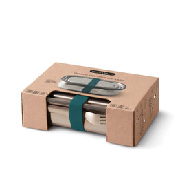 Black+Blum RVS Lunchbox Groot P439.0033 bedrukken met logo DeBle