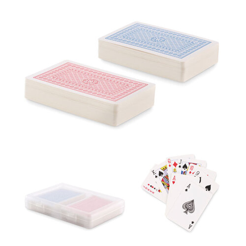 Playcard Set klassieke speelkaarten (MO2532) met logo