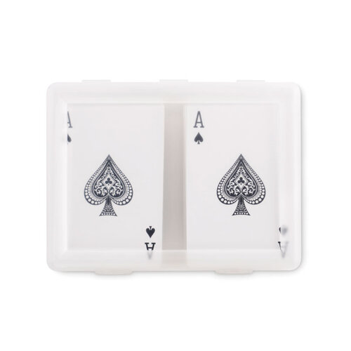 Playcard Set klassieke speelkaarten (MO2532) met logo