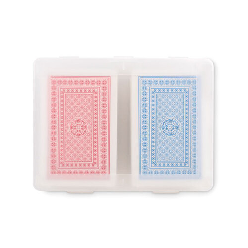 Playcard Set klassieke speelkaarten (MO2532) met logo