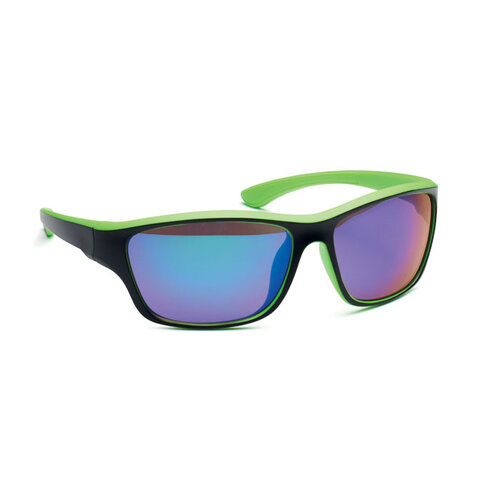 Gespiegelde Sportzonnebril UV400 Yuma MO2545 met logo bedrukken DeBle