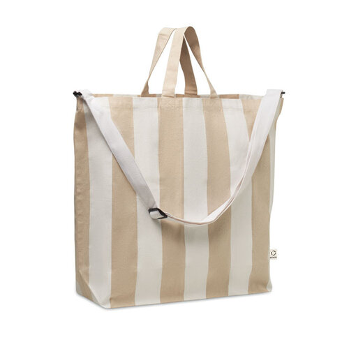 Extra grote strandtas Laguna MO2555 met logo bedrukken DeBle