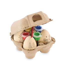 Eiset Houten eieren schilderset MO2563