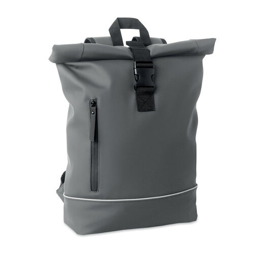 Laptosa Laptop rolltop PU rugzak (MO2581) met logo