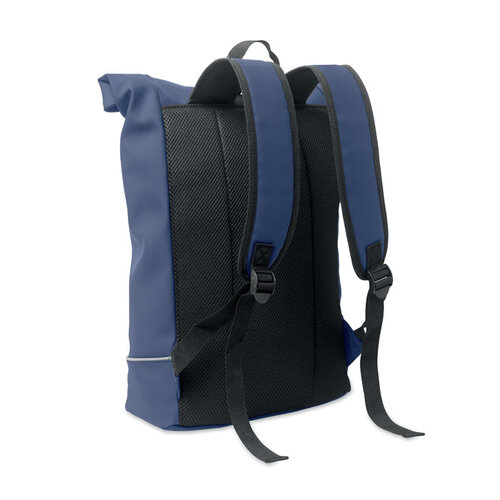 Laptosa Laptop rolltop PU rugzak (MO2581) met logo