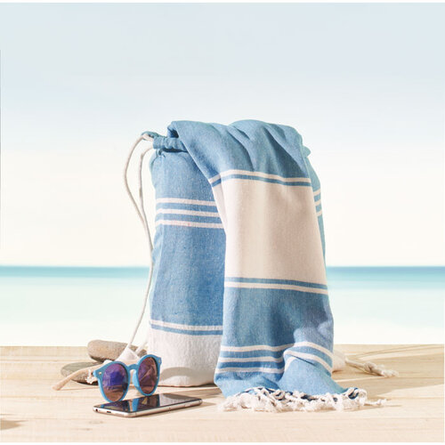 Hamma Hammam handdoek trekkoordtas (MO2584) met logo
