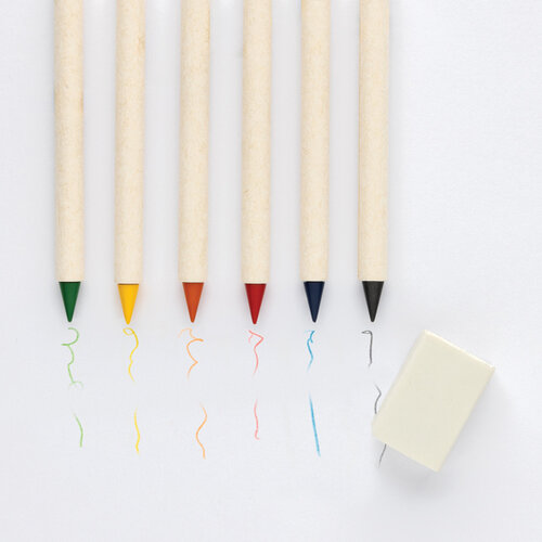 Micki GRS 6-delige set infinity kleurpotloodset met boekje P611.3603