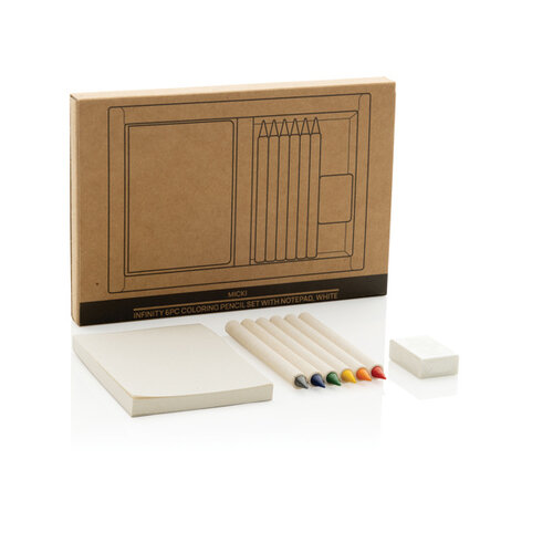 Micki GRS 6-delige set infinity kleurpotloodset met boekje P611.3603