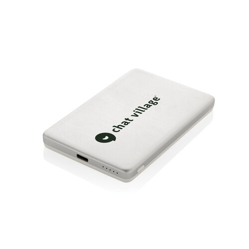 Orion RCS Recycled Aluminium 5000 mAh 5W Magnetische Powerbank – P322.60 Orion RCS Recycled Aluminium 5000 mAh 5W Magnetische Powerbank – P322.60