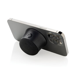 Magtune magnetische 5W speaker gerecycled plastic P3310501 met logo bedrukken DeBle