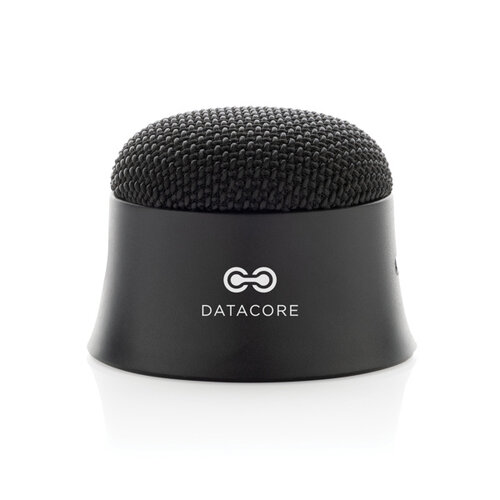 Magtune magnetische 5W speaker gerecycled plastic P3310501 met logo bedrukken DeBle