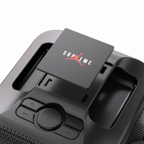 Singvibe karaokeset met 2 microfoons P3310601 met logo bedrukken DeBle