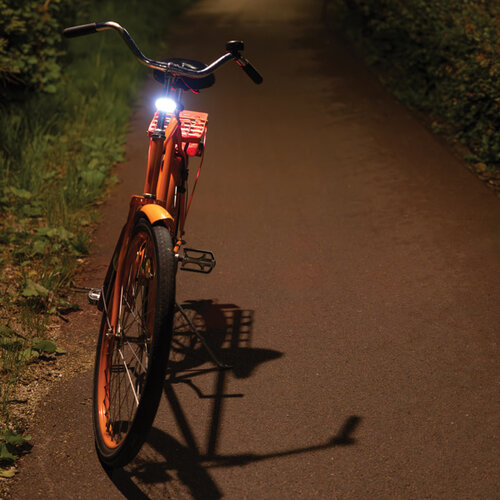 Lumino RCS rplastic USB-oplaadbare fietslamp set P513.8401