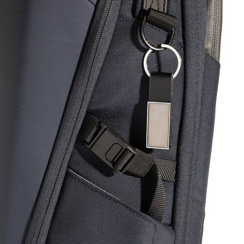 Luxe PU sleutelhanger RCS gerecycled zinc alloy P191.6401 Luxe PU sleutelhanger RCS gerecycled zinc alloy P191.6401