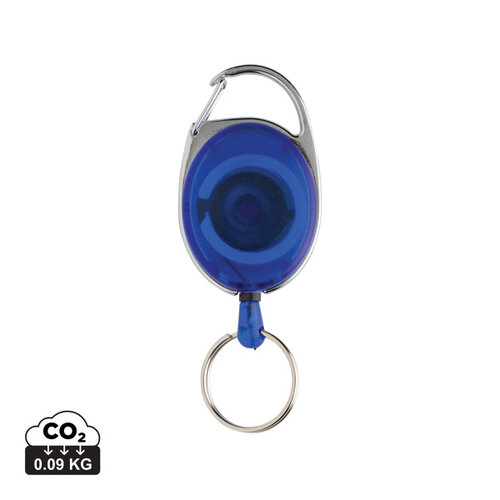 Roller clip sleutelhanger gemaakt van RCS gerecycled plastic P191.6501 Roller clip sleutelhanger gemaakt van RCS gerecycled plastic P191.6501