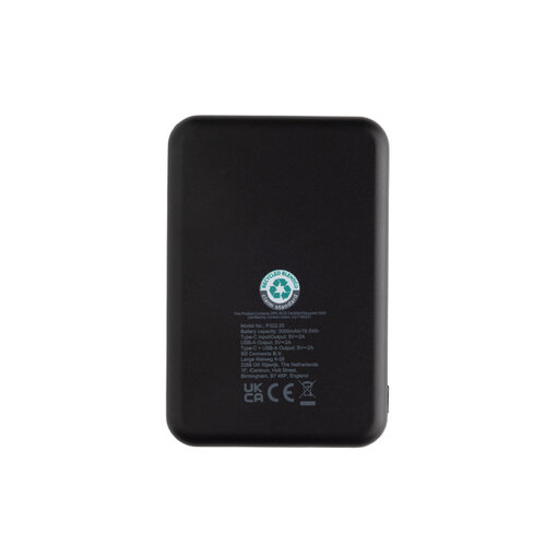 Boostcore RCS Recycled Plastic Powerbank 5.000 mAh met USB-C – P322.5501