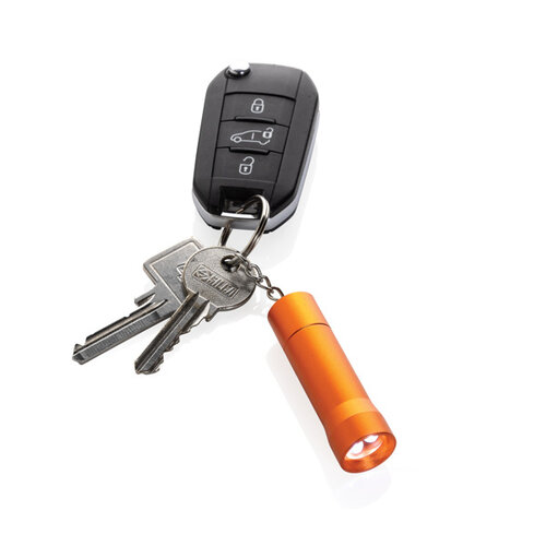 Flash RCS sleutelhanger zaklamp P514.04 bedrukt met logo