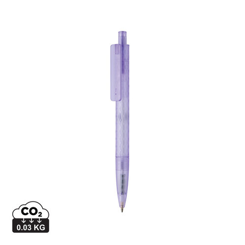 X3 GRS gerecycled PC plastic pen frosted P611.3330 X3 GRS gerecycled PC plastic pen frosted P611.3330
