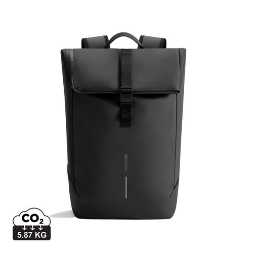 DeBle Urban water-resistant flap-top rugzak met logo P706.26