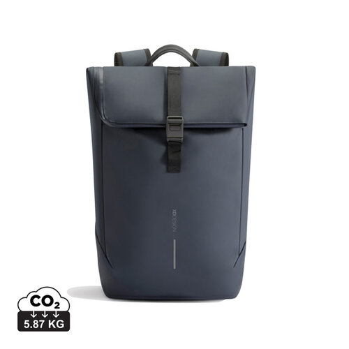 DeBle Urban water-resistant flap-top rugzak met logo P706.26