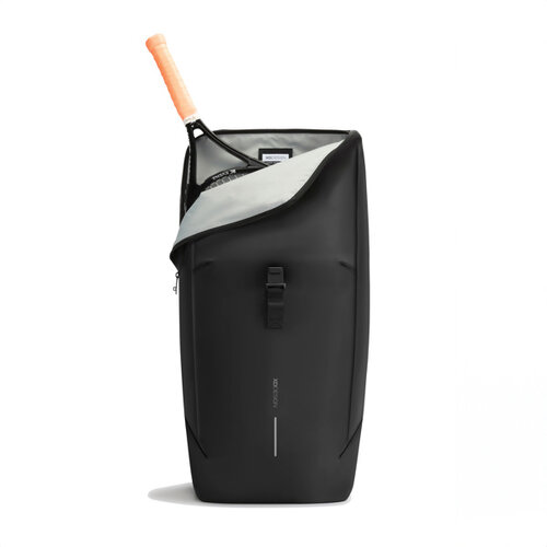 DeBle Urban water-resistant flap-top rugzak met logo P706.26