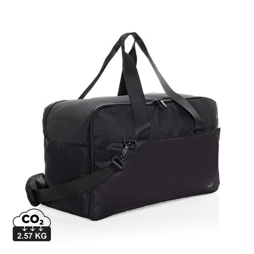 Swiss Peak AWARE™ RPET 15,6 inch laptop weekendtas bedrukt met bedrijfslogo