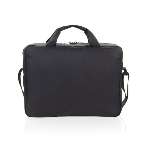 Swiss Peak AWARE™ RPET Essential 15,6 inch laptoptas bedrukt met bedrijfslogo