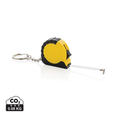 MeasureMate RCS rolmaat-sleutelhanger 1 meter P191.73 bedrukt met logo