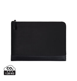 VINGA Marlow RCS 14 inch laptophoes van gerecycled polyester bedrukt met bedrijfslogo