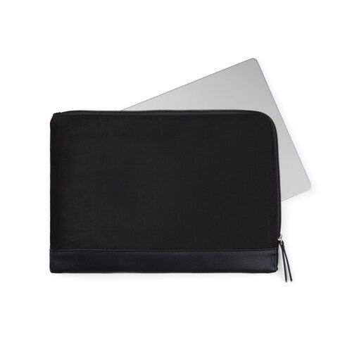 VINGA Marlow RCS 14 inch laptophoes van gerecycled polyester bedrukt met bedrijfslogo