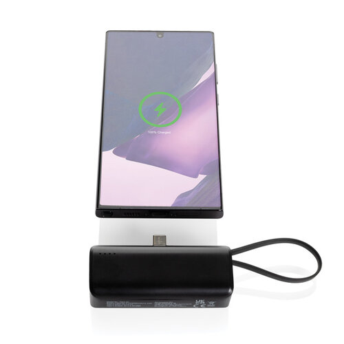 DeBle Powerlink Mini Powerbank 3.000 mAh USB-C P322.4901 bedrukken met logo