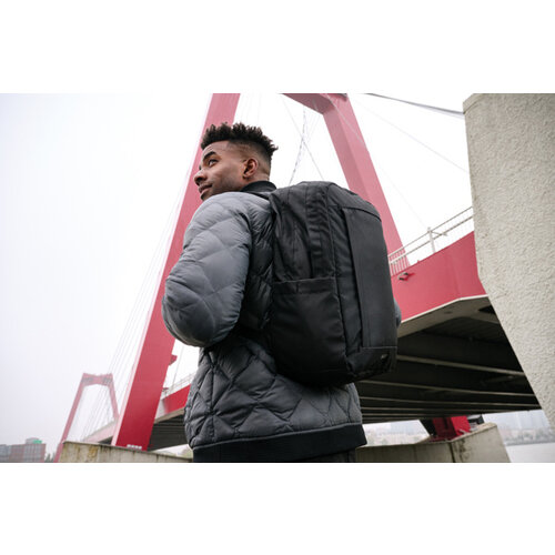 SP AWARE™ RPET Edin 15,6 inch laptoprugzak bedrukt met bedrijfslogo