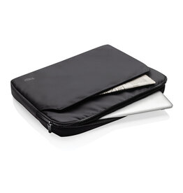 Swiss Peak AWARE™ RPET Essential 15,6 inch laptopsleeve bedrukt met bedrijfslogo