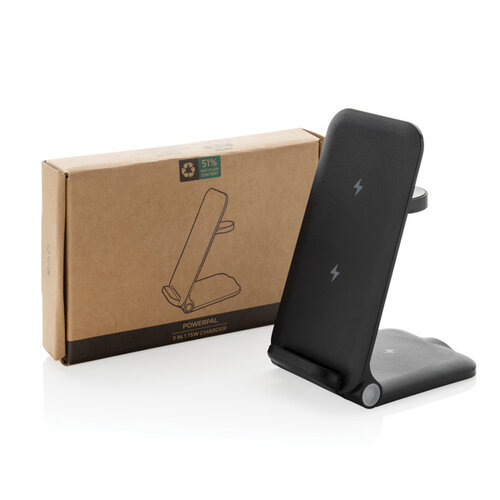 Powerpal 3-in-1 plastic 15W oplader P309.0601 Powerpal 3-in-1 plastic 15W oplader P309.0601