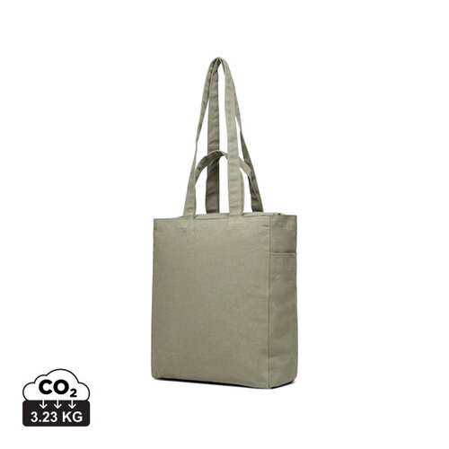 VINGA Hilo AWARE™ gerecycled canvas tas met ritssluiting V7620525