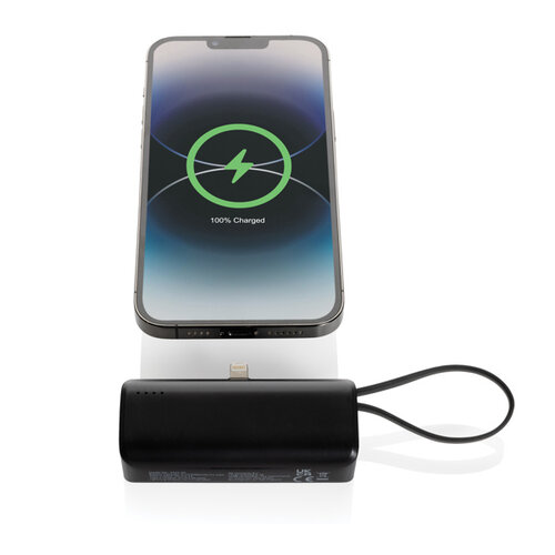 Powerlink Recycled Powerbank met iOS-connector – P322.5001 Powerlink Recycled Powerbank met iOS-connector – P322.5001