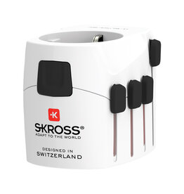 SKROSS Pro 3-polige wereldreisadapter RB1.103145