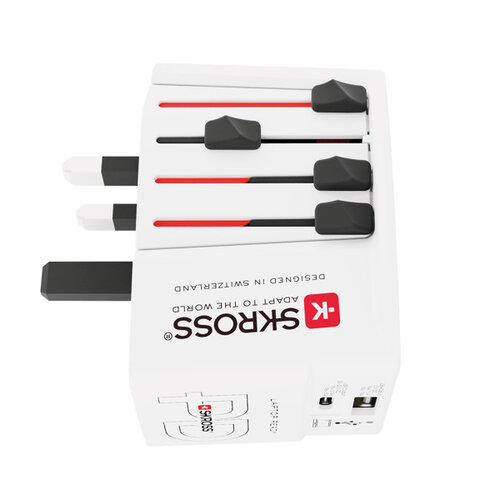 SKROSS MUV Wereldreisadapter 65W PD met USB C-kabel RB1.302976 SKROSS MUV Wereldreisadapter 65W PD met USB C-kabel RB1.302976