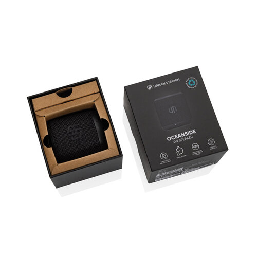 DeBle Urban Vitamin Oceanside gerecyclede 3W speaker met logo P3315701